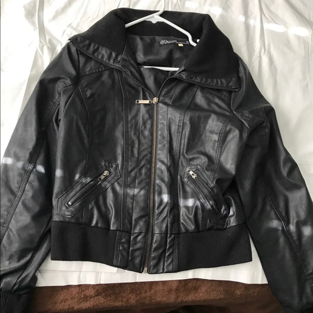 Leather jacket